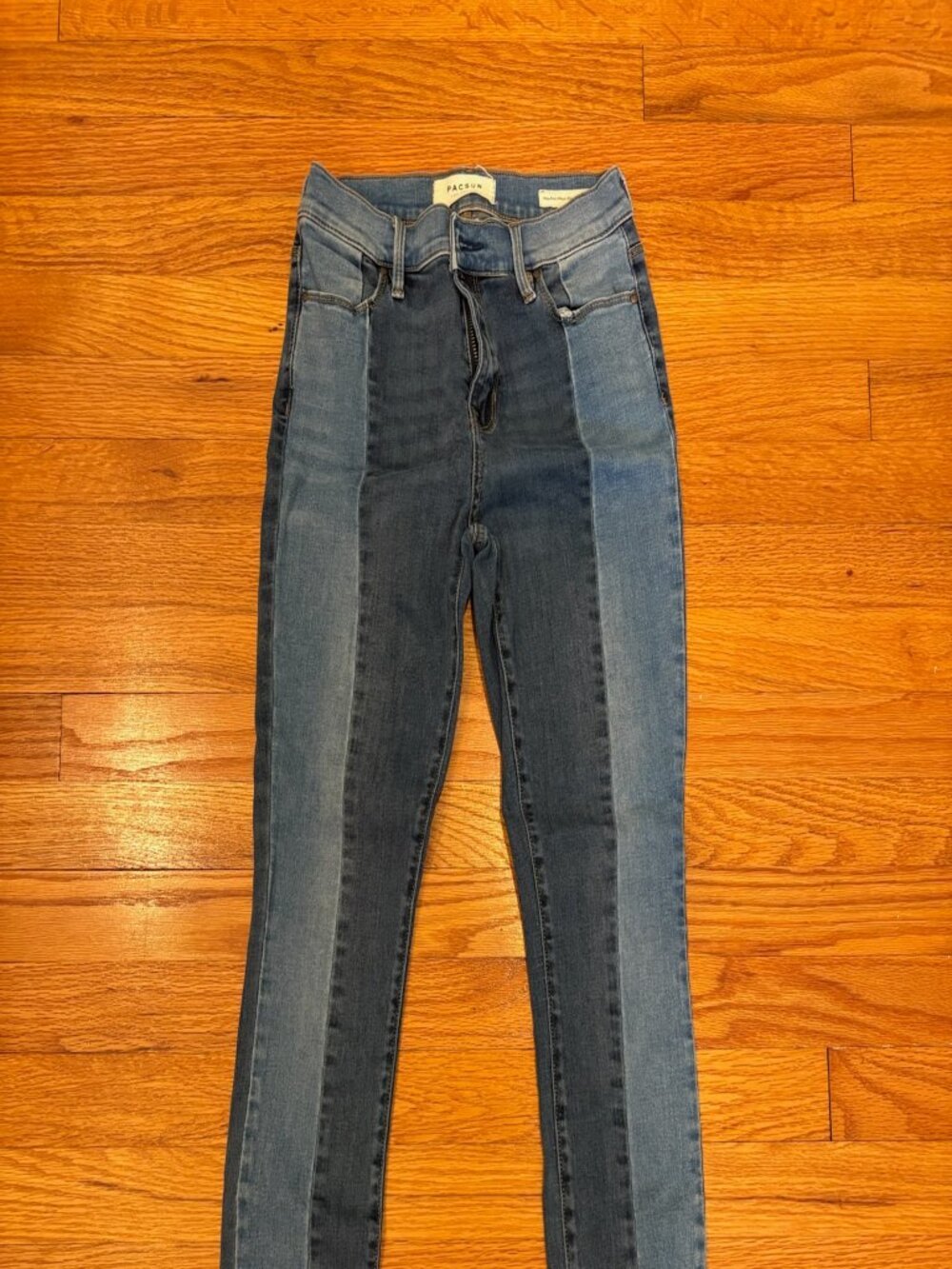 PacSun Two Tone Skinny Jeans (Size 24)